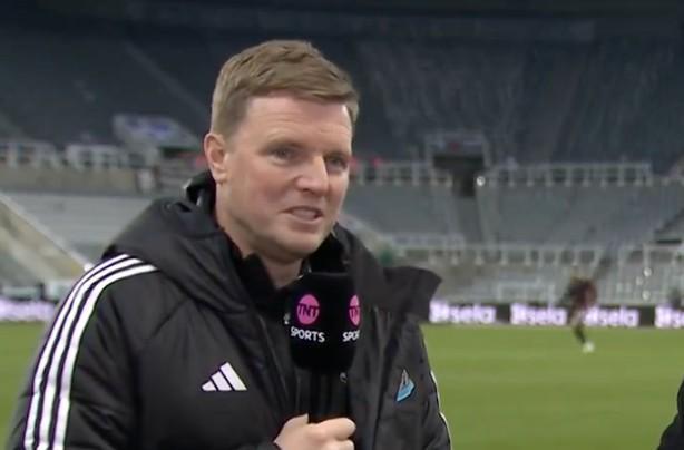 世界杯官方会员-埃迪-豪:上半场最后根本不该给任意球;我们很需要这场胜利